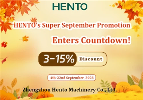 Super zářijová akce HENTO vstupuje do odpočítávání!