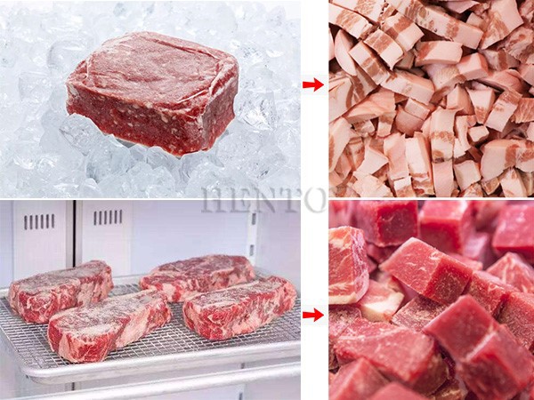 frozen meat dicer machine frozen meat dicer machine